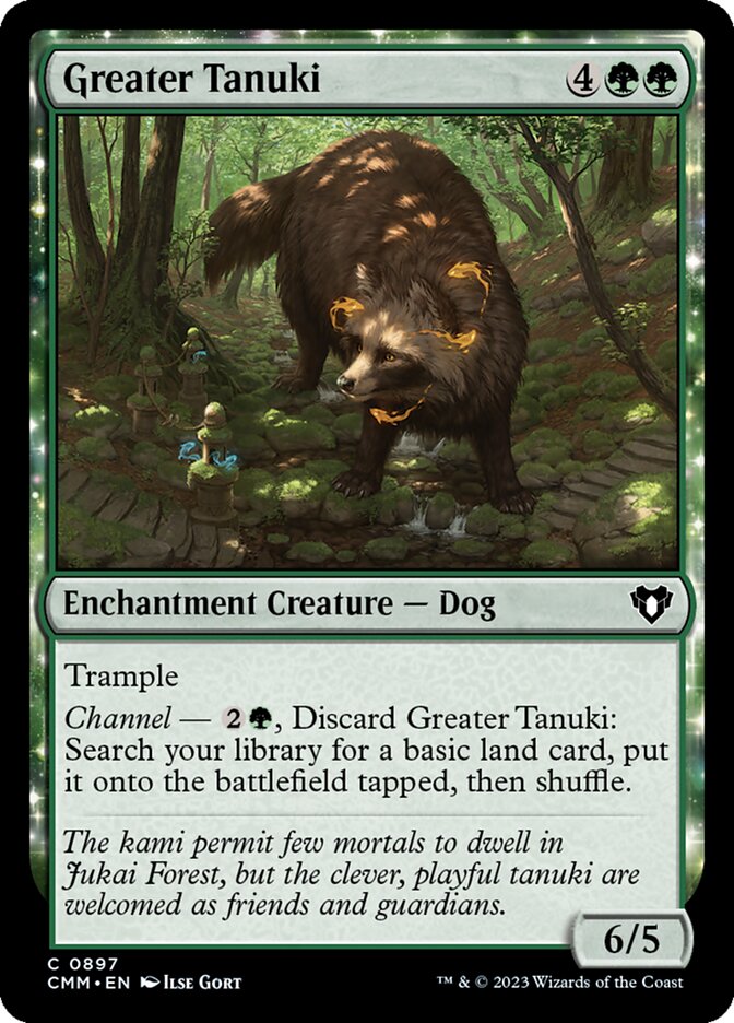 Greater Tanuki 897 (Commander Masters)  | Good Games Adelaide SA