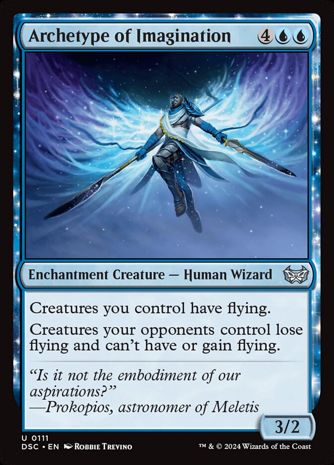 Archetype of Imagination 111 (Commander: Duskmourn: House of Horror)  | Good Games Adelaide SA
