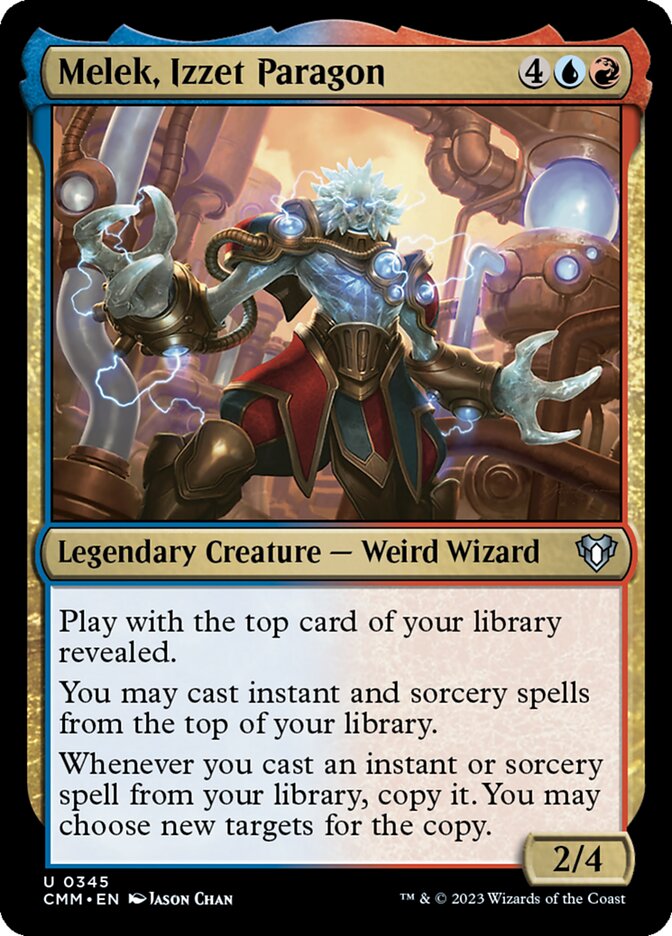Melek, Izzet Paragon 345 (Commander Masters)  - Foil | Good Games Adelaide SA