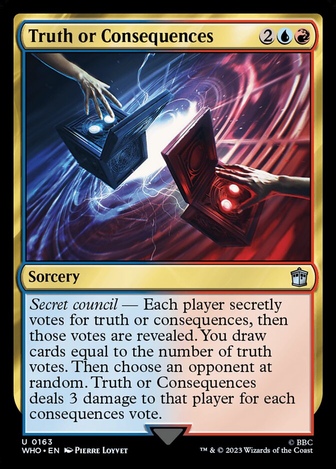 Truth or Consequences 163 (Universes Beyond: Doctor Who)  | Good Games Adelaide SA