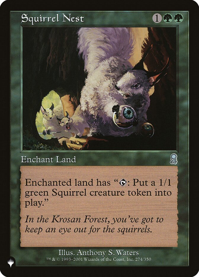 Squirrel Nest 274/350 (The List Reprints)  | Good Games Adelaide SA
