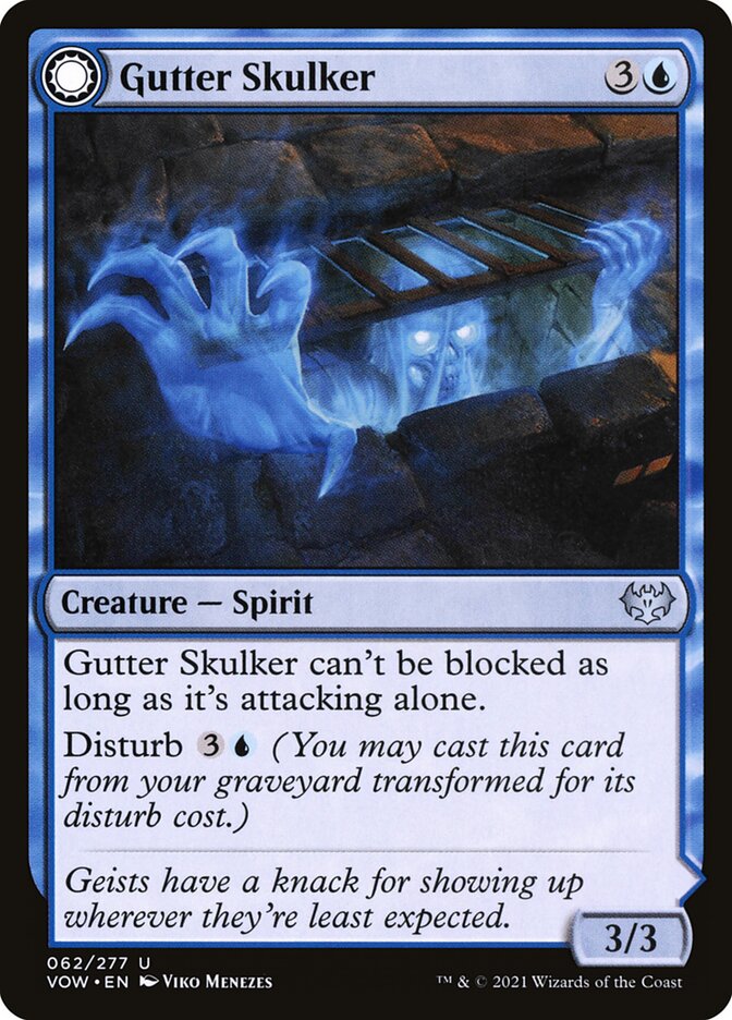Gutter Skulker // Gutter Shortcut 62 (Innistrad: Crimson Vow)  | Good Games Adelaide SA