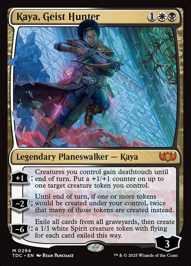 Kaya, Geist Hunter 294 (Commander: Tarkir: Dragonstorm)  | Good Games Adelaide SA