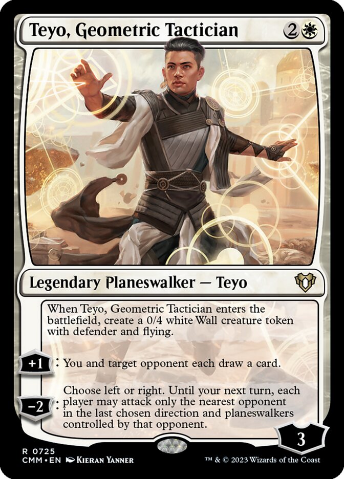 Teyo, Geometric Tactician 725 (Commander Masters)  | Good Games Adelaide SA