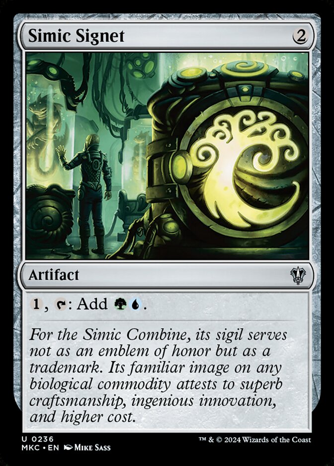 Simic Signet 236 (Commander: Murders at Karlov Manor)  | Good Games Adelaide SA