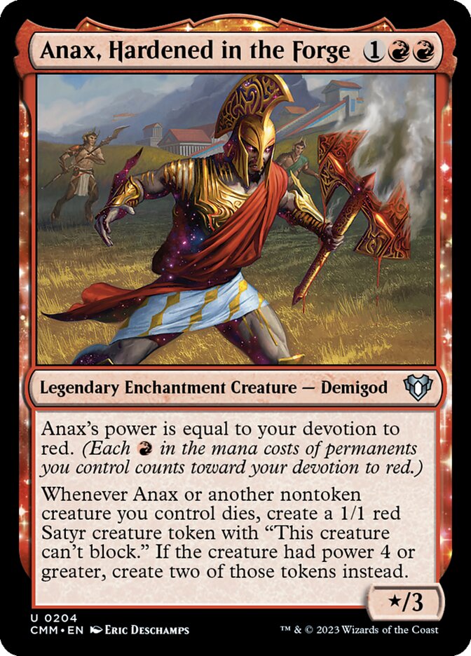 Anax, Hardened in the Forge 204 (Commander Masters)  | Good Games Adelaide SA