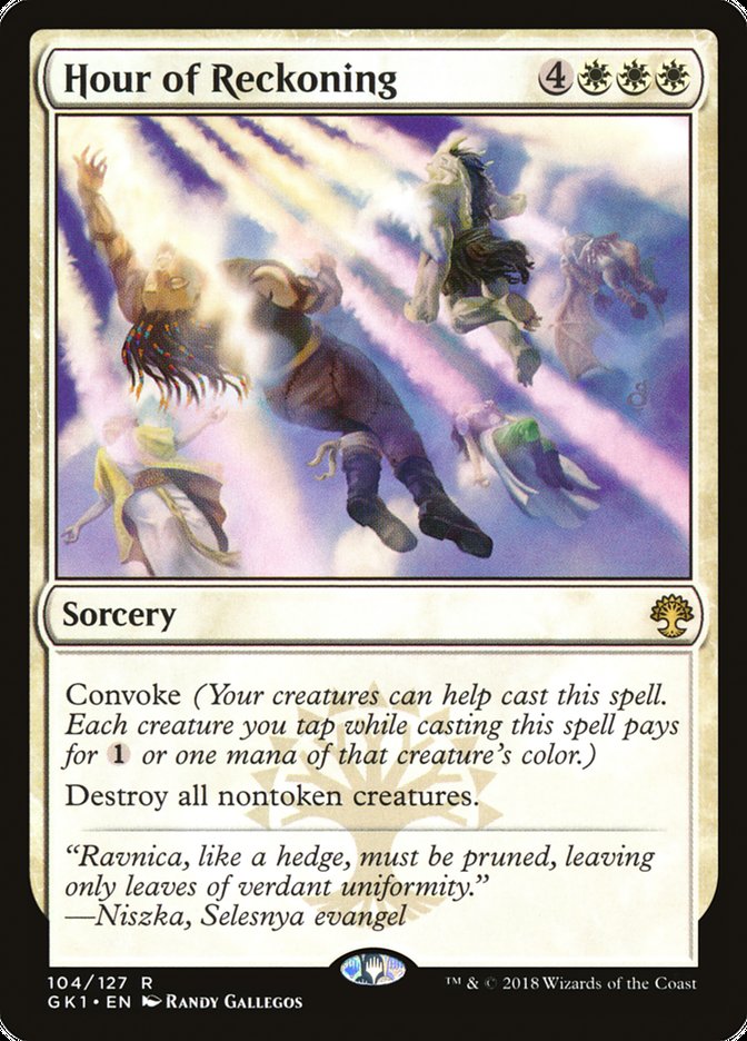 Hour of Reckoning 104 (Guilds of Ravnica: Guild Kits)  | Good Games Adelaide SA