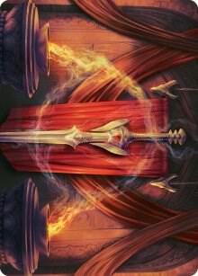 Ramosian Greatsword Art Card 37 (Art Series: March of the Machine)  | Good Games Adelaide SA