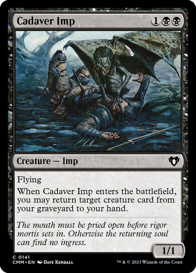 Cadaver Imp 141 (Commander Masters)  - Foil | Good Games Adelaide SA