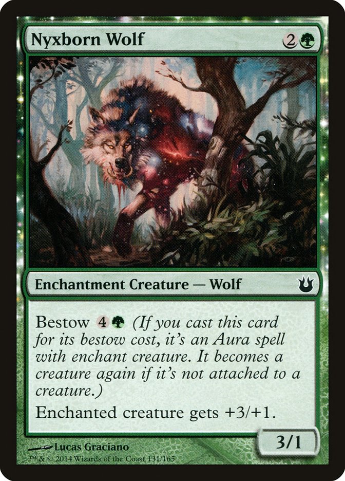 Nyxborn Wolf 131 (Born of the Gods)  | Good Games Adelaide SA