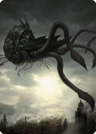 Nautiloid Ship Art Card 80 (Art Series: Commander Legends: Battle for Baldur's Gate)  | Good Games Adelaide SA
