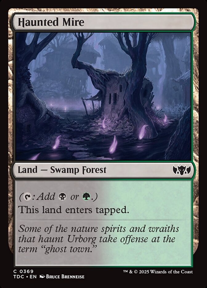 Haunted Mire 369 (Commander: Tarkir: Dragonstorm)  | Good Games Adelaide SA