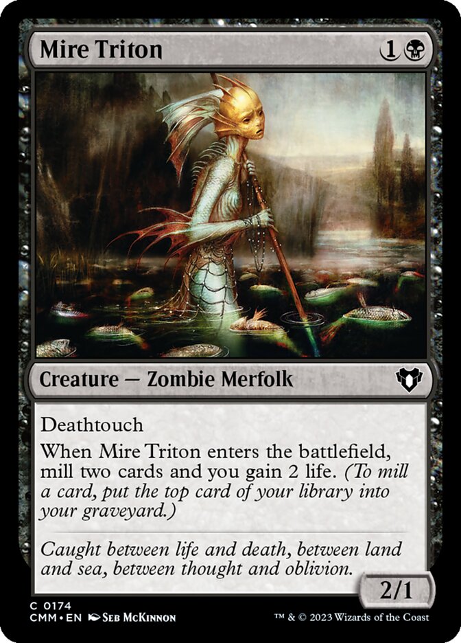 Mire Triton 174 (Commander Masters)  - Foil | Good Games Adelaide SA