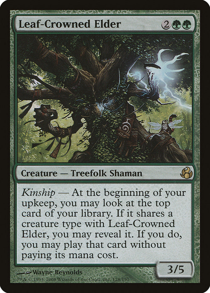 Leaf-Crowned Elder 128 (Morningtide)  | Good Games Adelaide SA