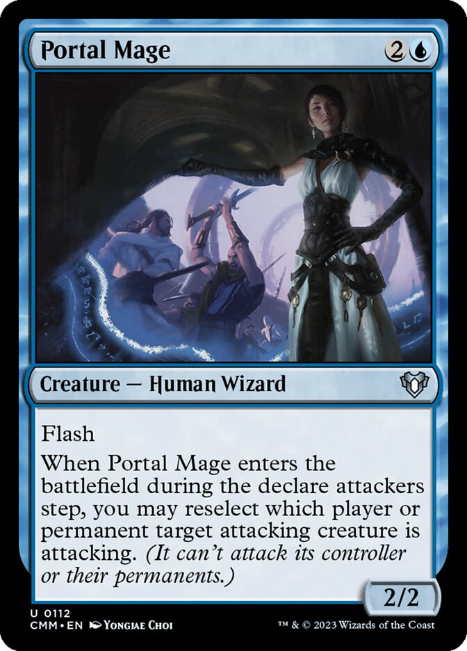 Portal Mage 112 (Commander Masters)  | Good Games Adelaide SA