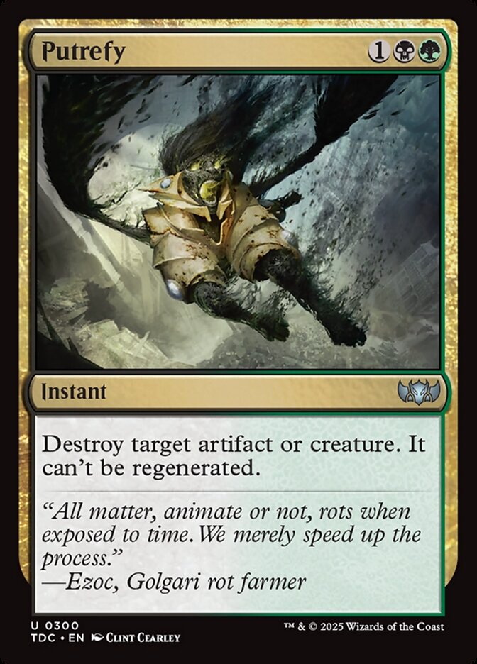 Putrefy 300 (Commander: Tarkir: Dragonstorm)  | Good Games Adelaide SA
