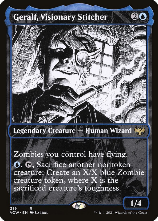 Geralf, Visionary Stitcher 319 (Innistrad: Crimson Vow)  | Good Games Adelaide SA