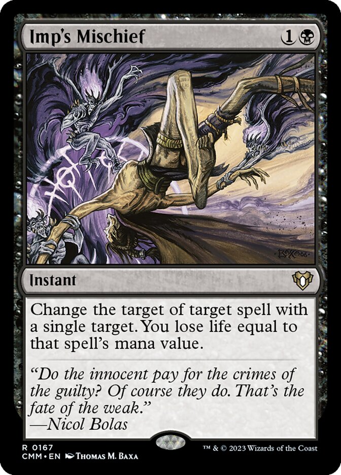 Imp's Mischief 167 (Commander Masters)  - Foil | Good Games Adelaide SA