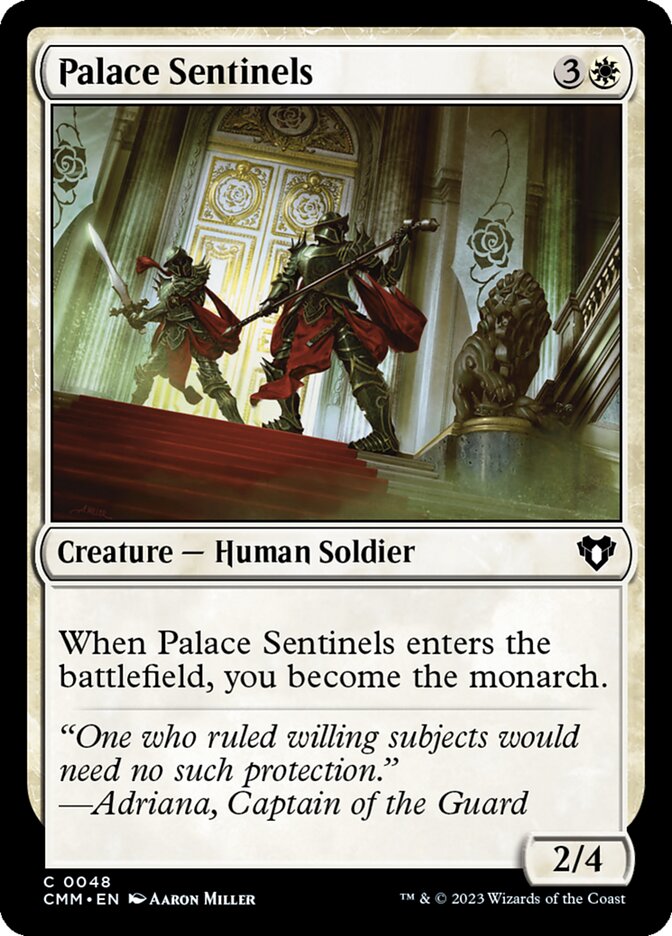 Palace Sentinels 48 (Commander Masters)  - Foil | Good Games Adelaide SA