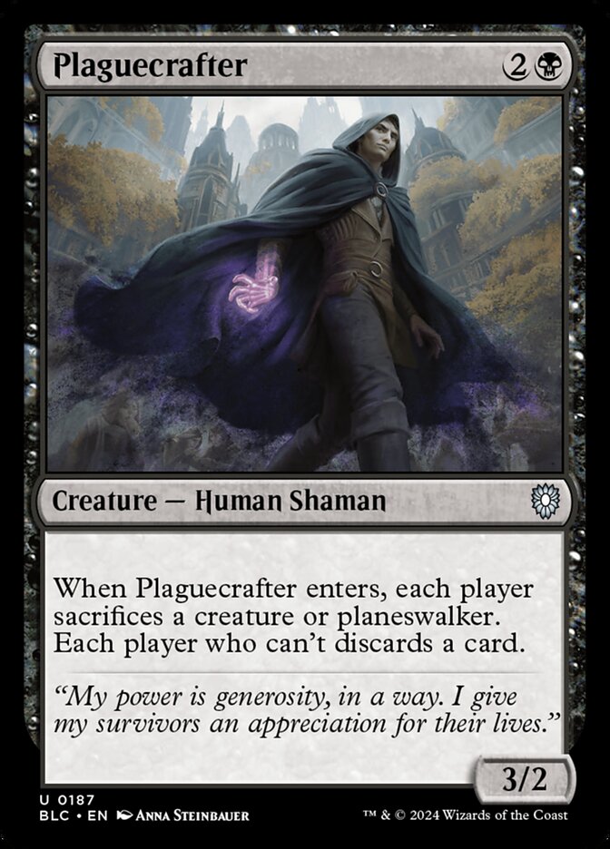 Plaguecrafter 187 (Commander: Bloomburrow)  | Good Games Adelaide SA