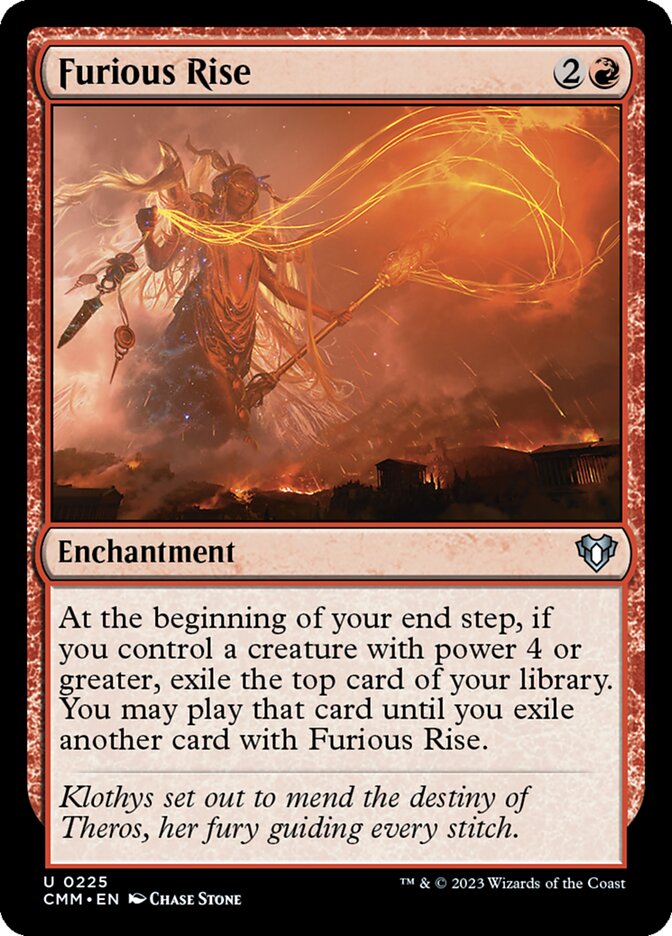 Furious Rise 225 (Commander Masters)  | Good Games Adelaide SA
