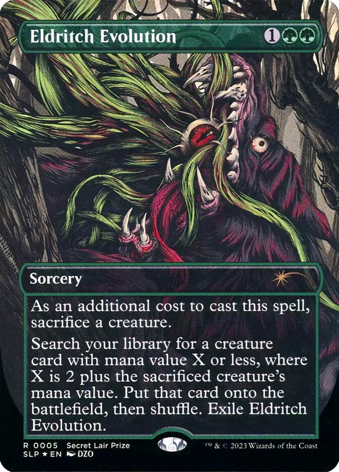 Eldritch Evolution 5 (Secret Lair Showdown)  - Borderless | Good Games Adelaide SA
