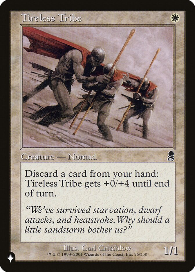 Tireless Tribe 56/350 (The List Reprints)  | Good Games Adelaide SA