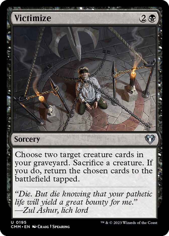 Victimize 195 (Commander Masters)  | Good Games Adelaide SA