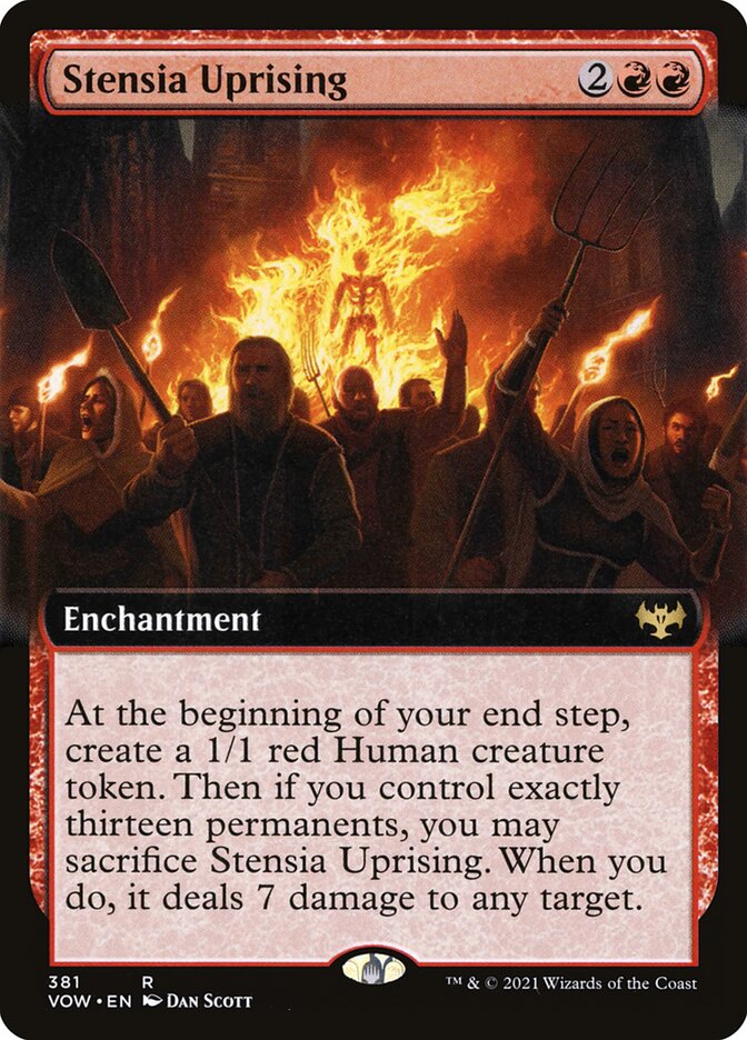 Stensia Uprising 381 (Innistrad: Crimson Vow)  - Foil | Good Games Adelaide SA