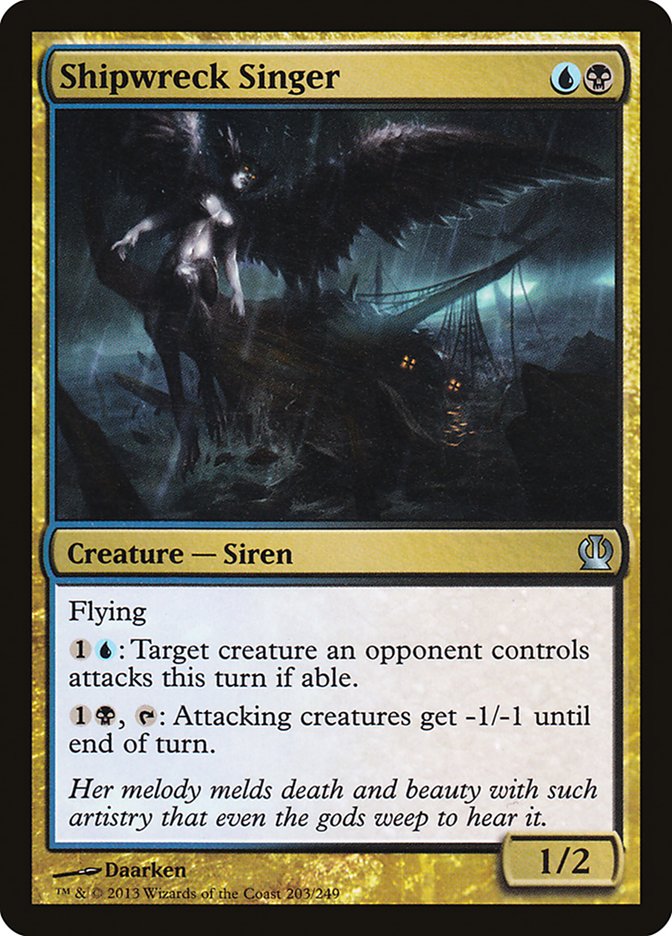 Shipwreck Singer 203 (Theros)  - Foil | Good Games Adelaide SA