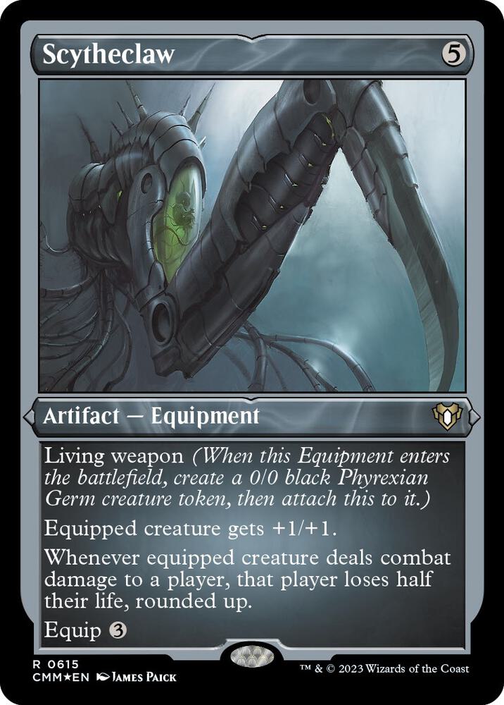 Scytheclaw 615 (Commander Masters)  - Etched Foil | Good Games Adelaide SA