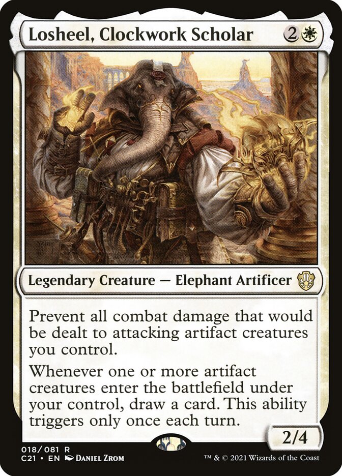 Losheel, Clockwork Scholar 18 (Commander 2021)  | Good Games Adelaide SA