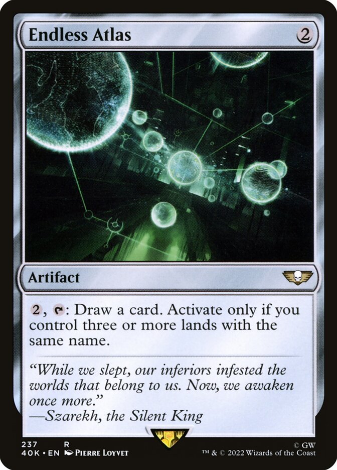 Endless Atlas 237 (Universes Beyond: Warhammer 40,000)  | Good Games Adelaide SA