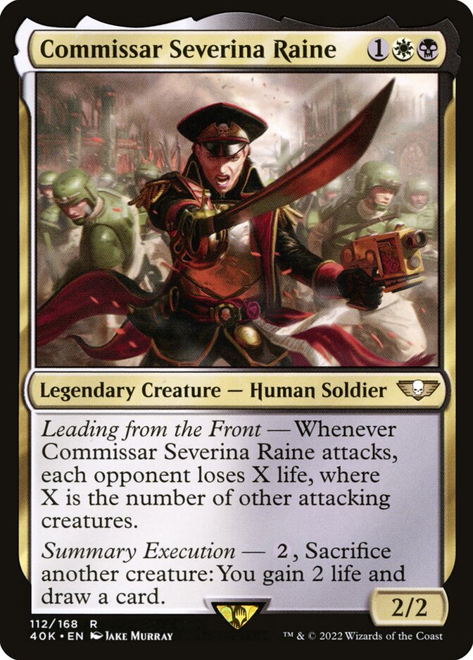 Commissar Severina Raine 112 (Universes Beyond: Warhammer 40,000)  | Good Games Adelaide SA