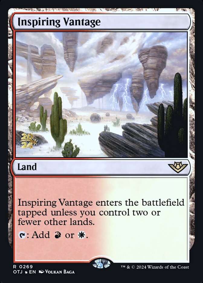 Inspiring Vantage 269 (Prerelease Cards)  - Foil | Good Games Adelaide SA