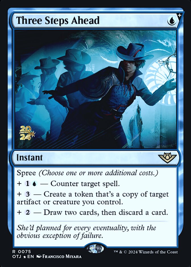Three Steps Ahead 75 (Prerelease Cards)  - Foil | Good Games Adelaide SA