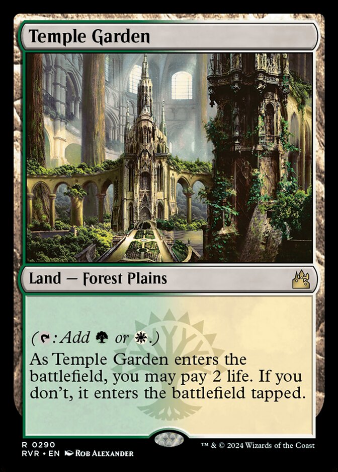 Temple Garden 290 (Ravnica Remastered)  | Good Games Adelaide SA