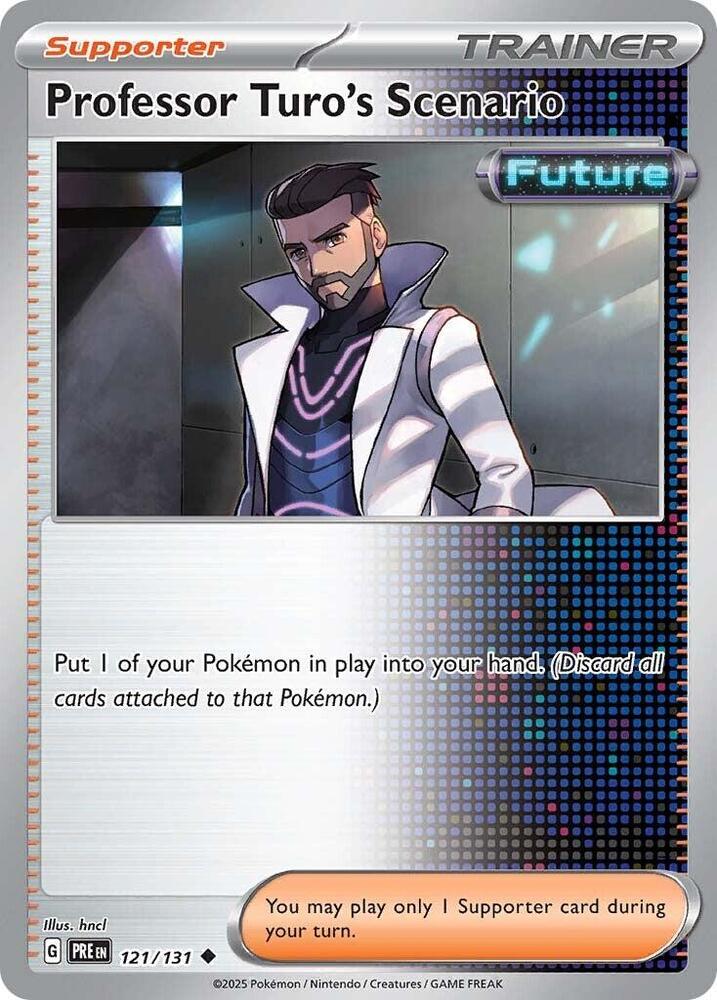 Professor Turo's Scenario 121/131 (SV: Prismatic Evolutions)  | Good Games Adelaide SA