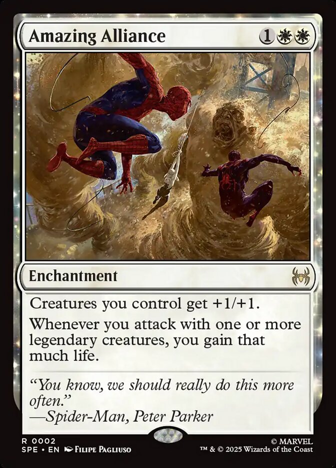 Amazing Alliance 2 (Marvel's Spider-Man: Eternal-Legal)  - Foil | Good Games Adelaide SA