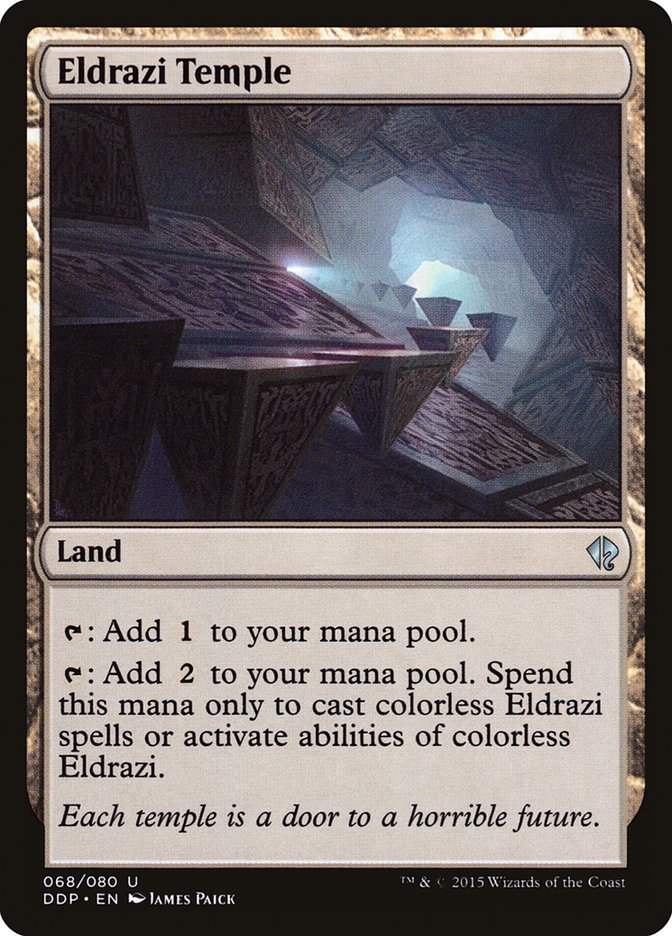 Eldrazi Temple 68 (Duel Decks: Zendikar vs. Eldrazi)  | Good Games Adelaide SA