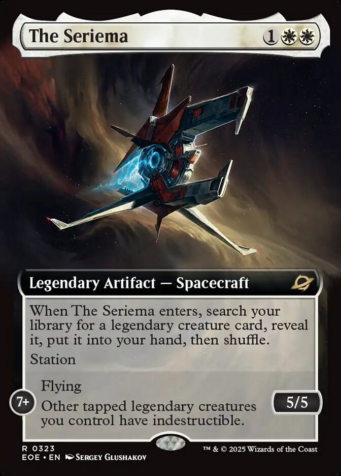 The Seriema 323 (Edge of Eternities)  | Good Games Adelaide SA