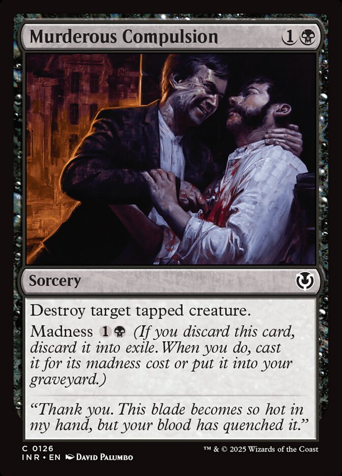 Murderous Compulsion 126 (Innistrad Remastered)  - Foil | Good Games Adelaide SA