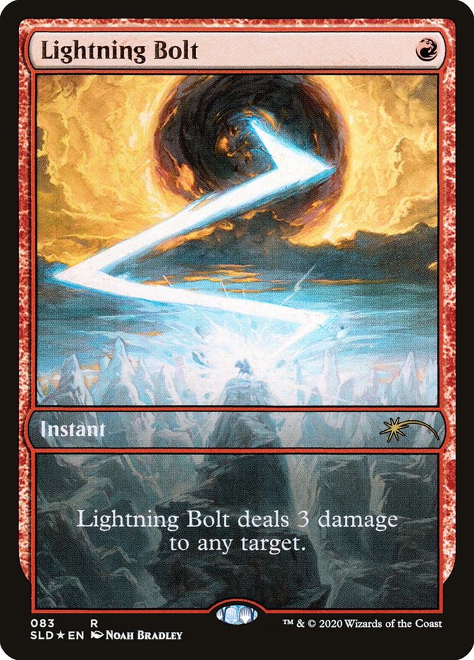Lightning Bolt 83 (Secret Lair Drop Series)  - Full Art Foil | Good Games Adelaide SA