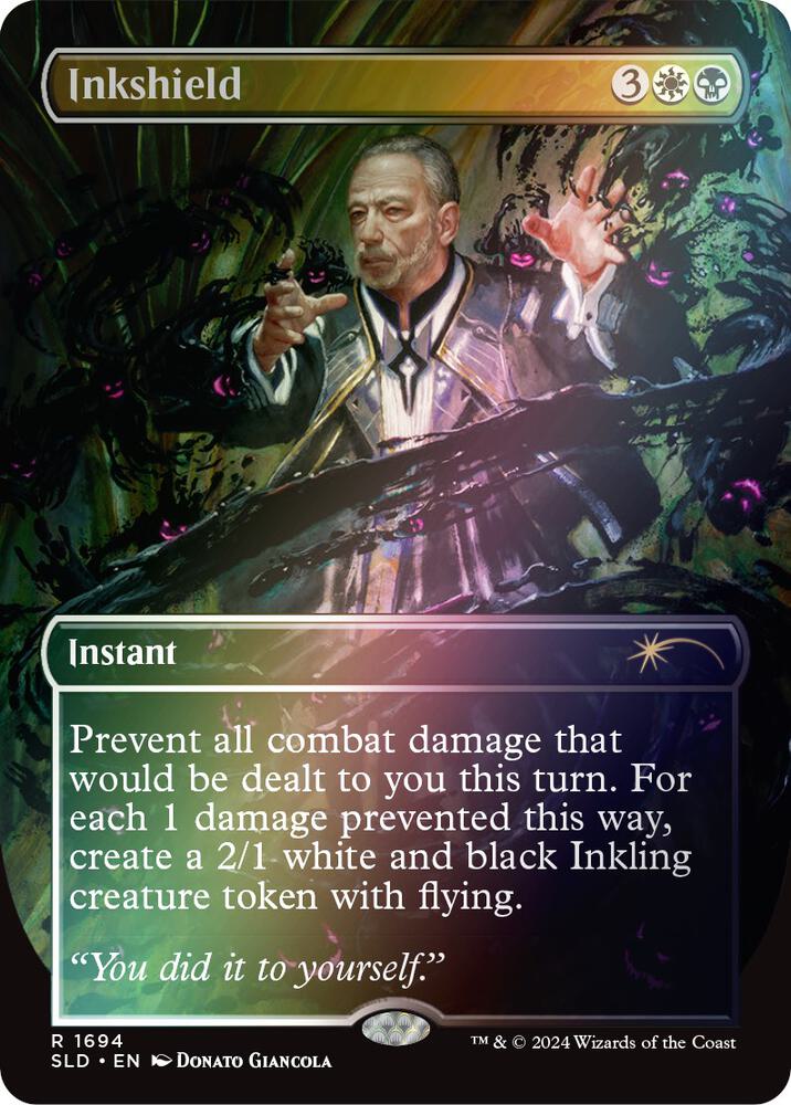 Inkshield Rainbow Foil 1694 (Secret Lair Drop Series)  - Foil | Good Games Adelaide SA