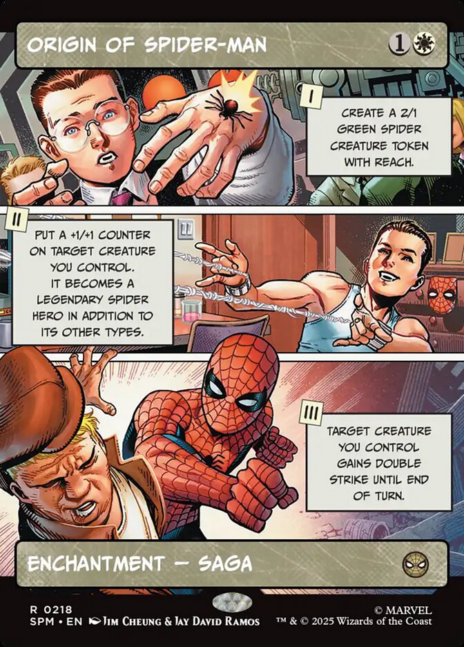Origin of Spider-Man 218 (Marvel's Spider-Man)  - Foil | Good Games Adelaide SA