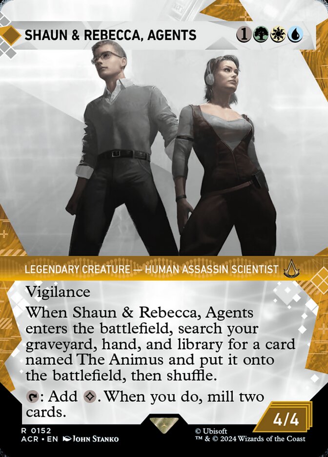 Shaun & Rebecca, Agents 152 (Universes Beyond: Assassin's Creed)  | Good Games Adelaide SA