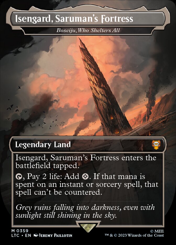 Boseiju, Who Shelters All 359 (Commander: The Lord of the Rings: Tales of Middle-earth)  - Foil | Good Games Adelaide SA