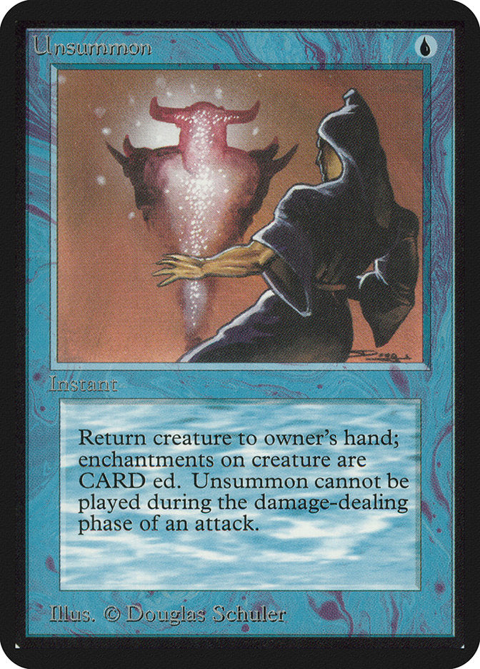 Unsummon  (Alpha Edition)  | Good Games Adelaide SA