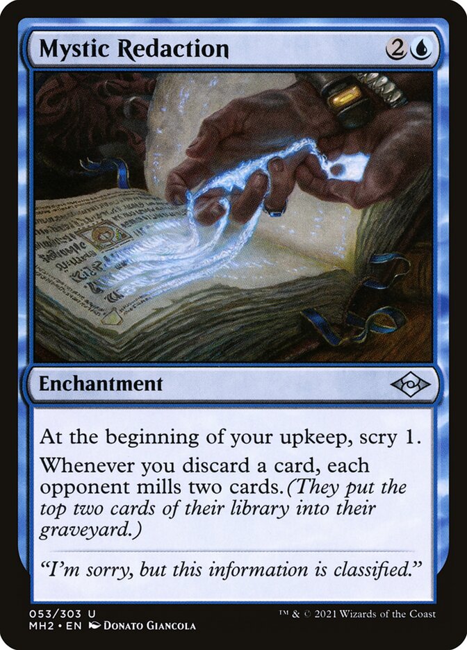 Mystic Redaction 53 (Modern Horizons 2)  - Foil | Good Games Adelaide SA