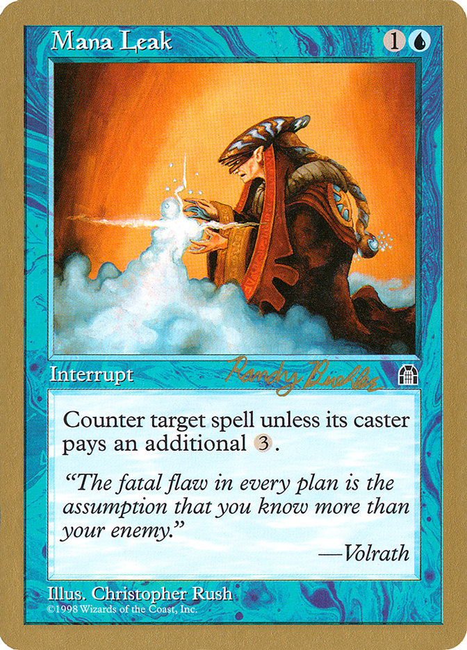 Mana Leak  (World Championship Decks)  | Good Games Adelaide SA